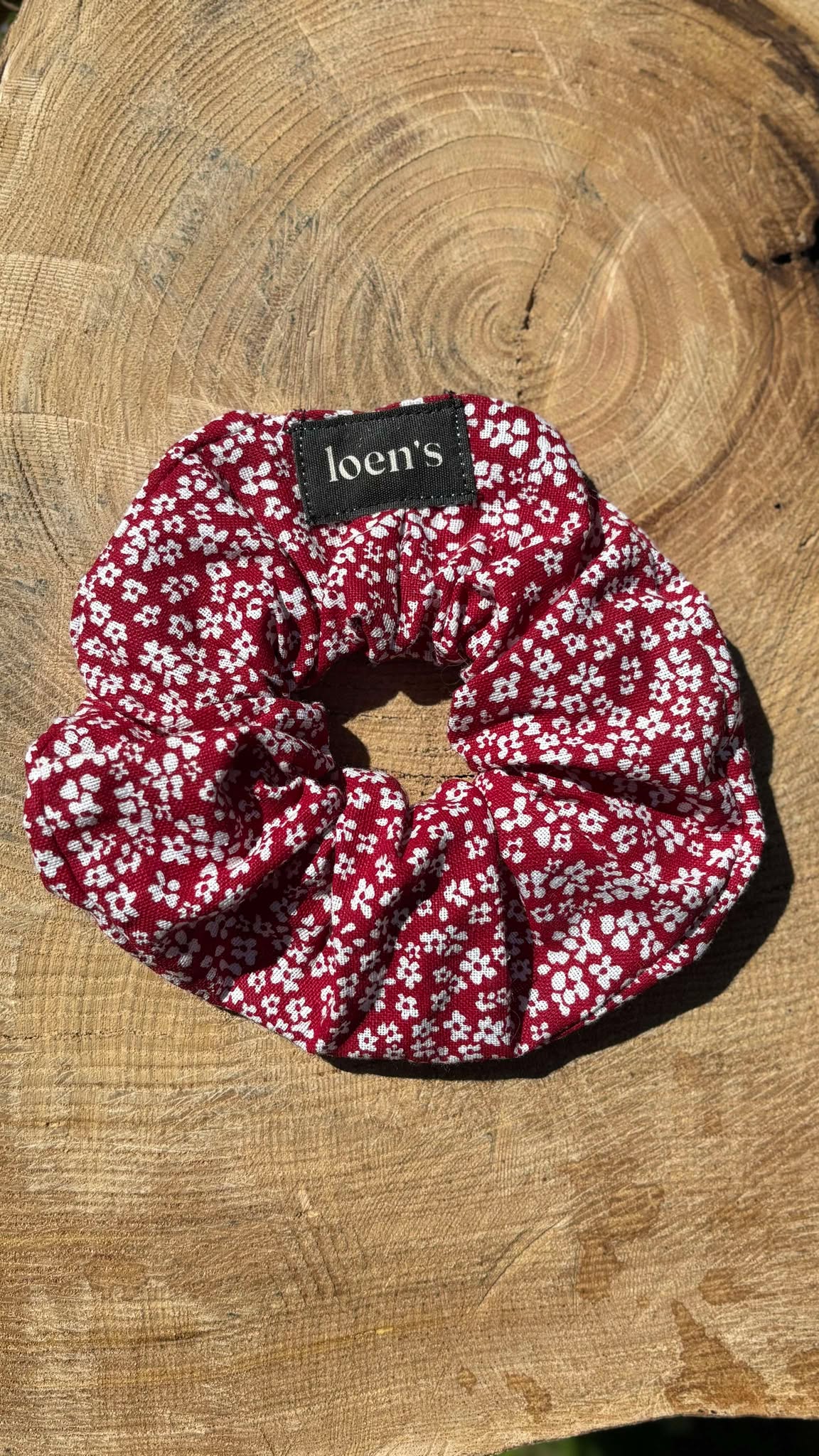 Scrunchie zero waste pour cavalière stylée