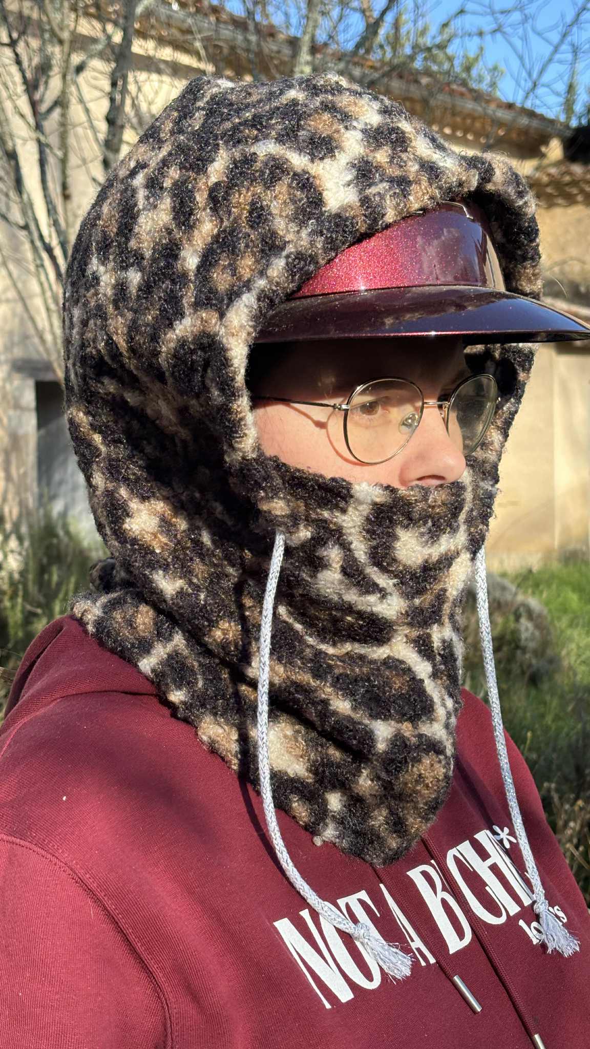 Kapuch' - La capuche d'équitation chaude en Sherpa