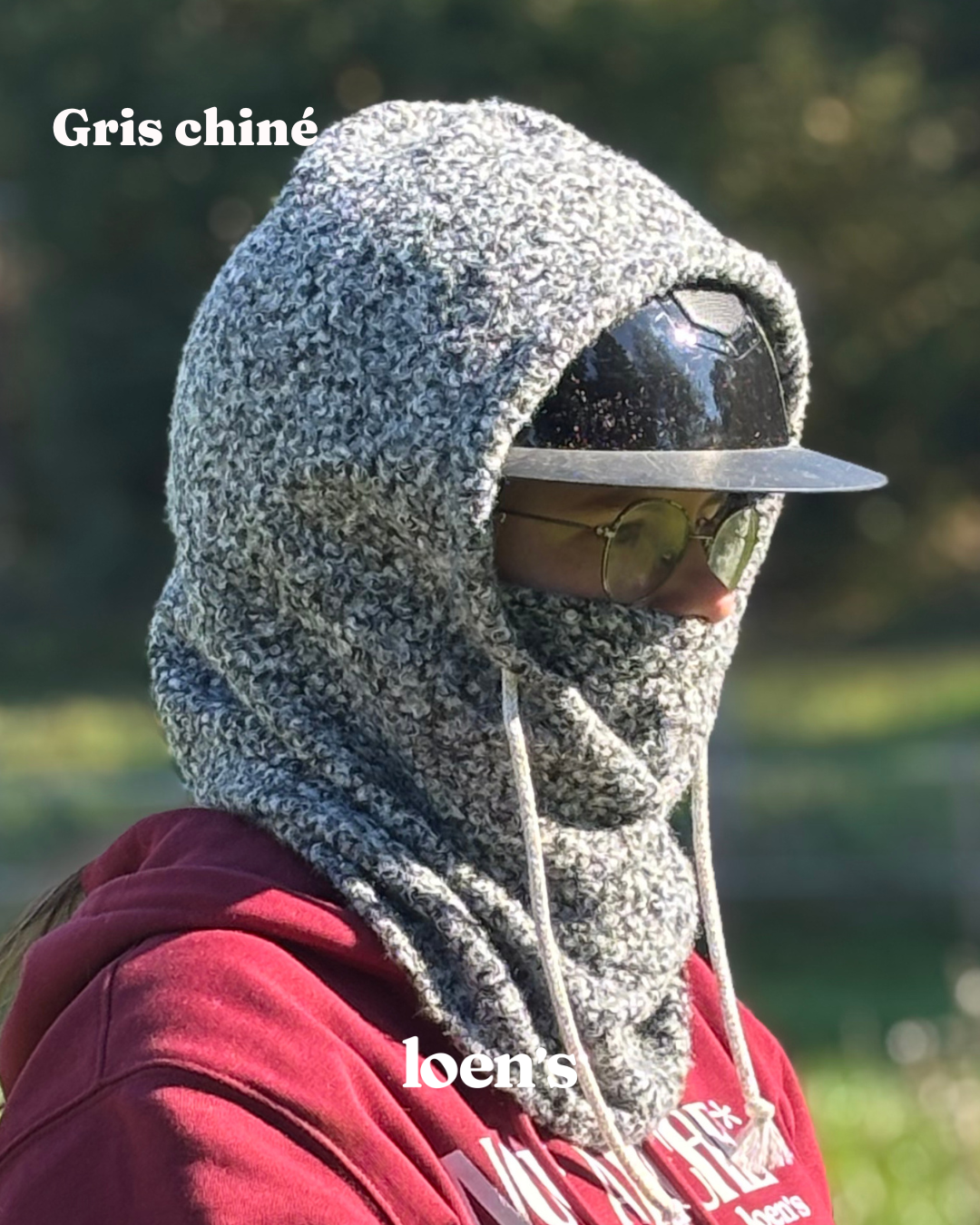 Kapuch' - La capuche d'équitation chaude en Sherpa