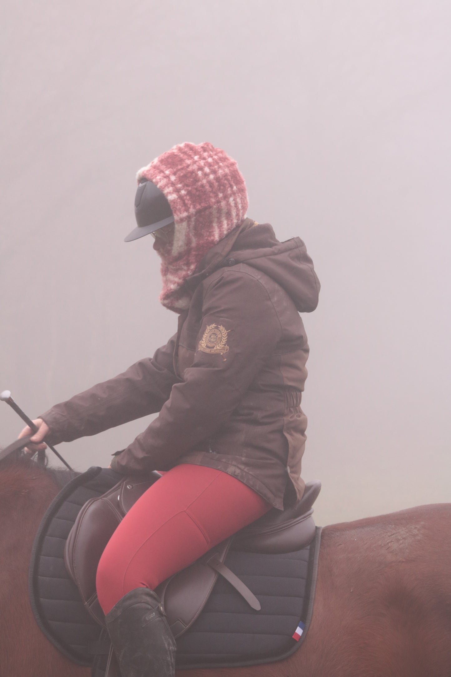 Kapuch' - La capuche d'équitation chaude en Sherpa