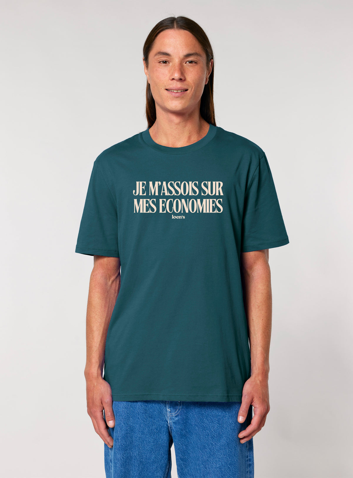 tshirt d'équitation en coton bio Loens
