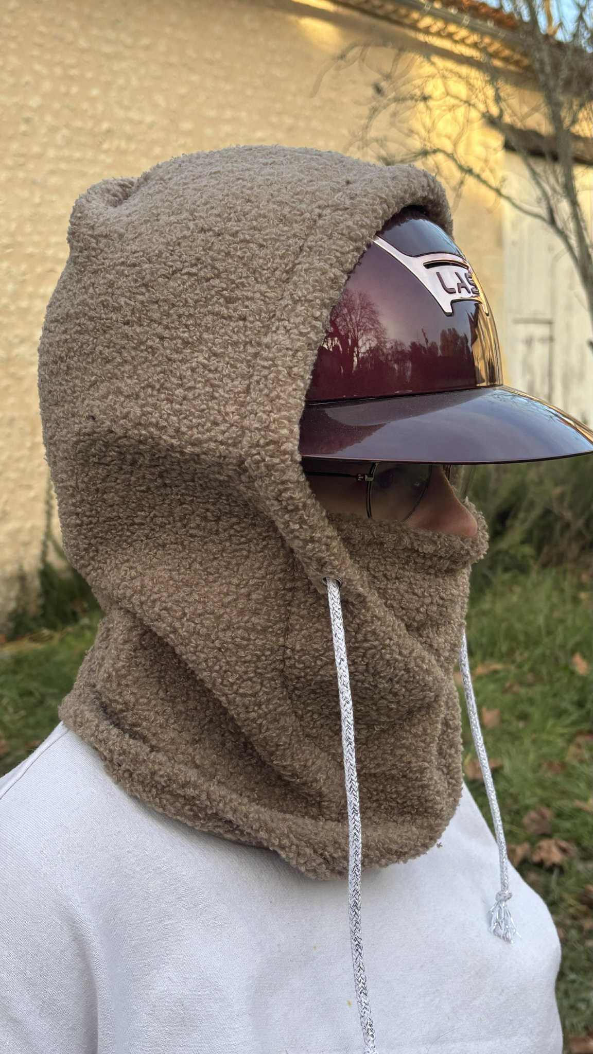 Kapuch' - La capuche d'équitation chaude en Sherpa