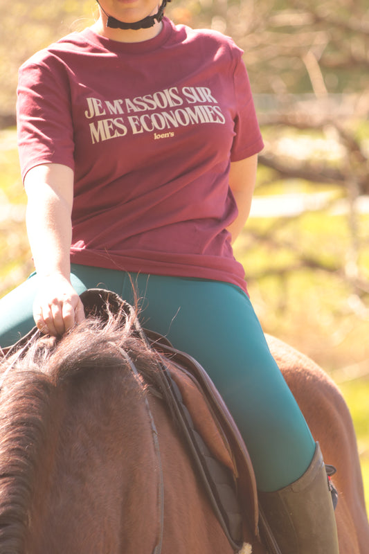 teeshirt cheval